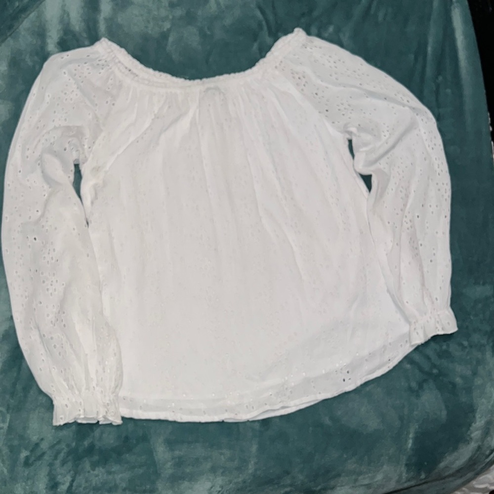 NWT Ladies Sanctuary New white eyelet blouse